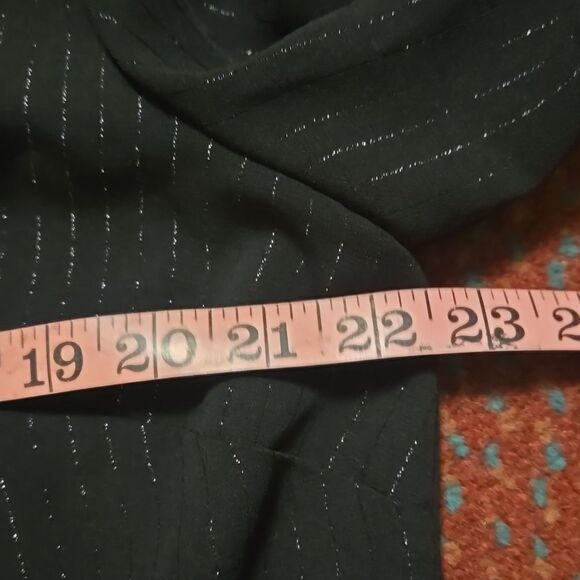 Vintage R & M Richard's Ladies pinstriped jacket/blazer black - Picture 9 of 12